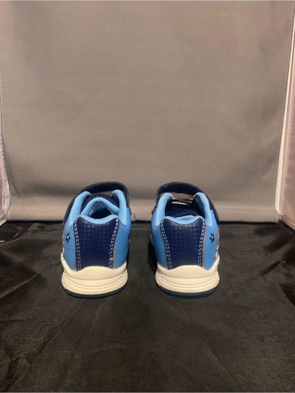Paw Patrol Navy and Light Blue Kids Sneakers with Paw Detail - Picture 3 of 11